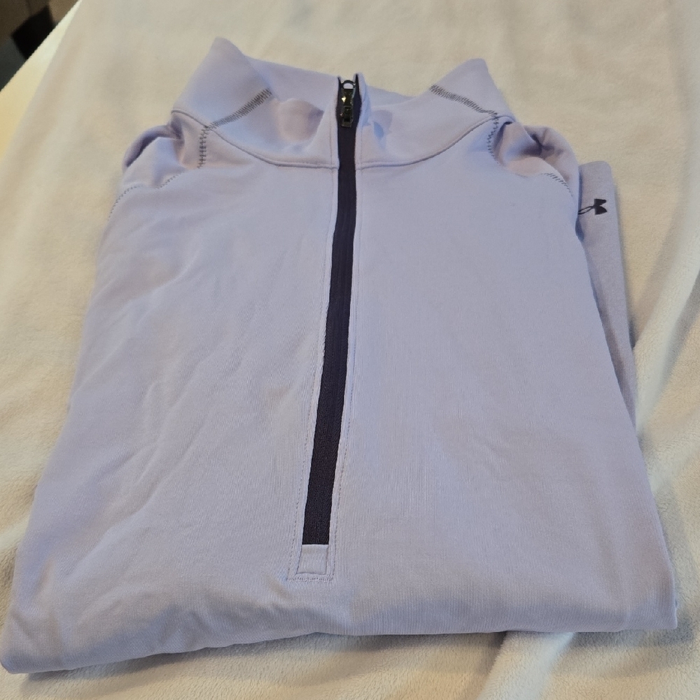 Under Armour Light Purple Quarter-Zip Pullover